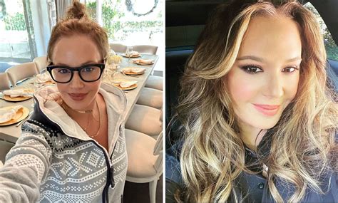 Leah Remini nua, pelada